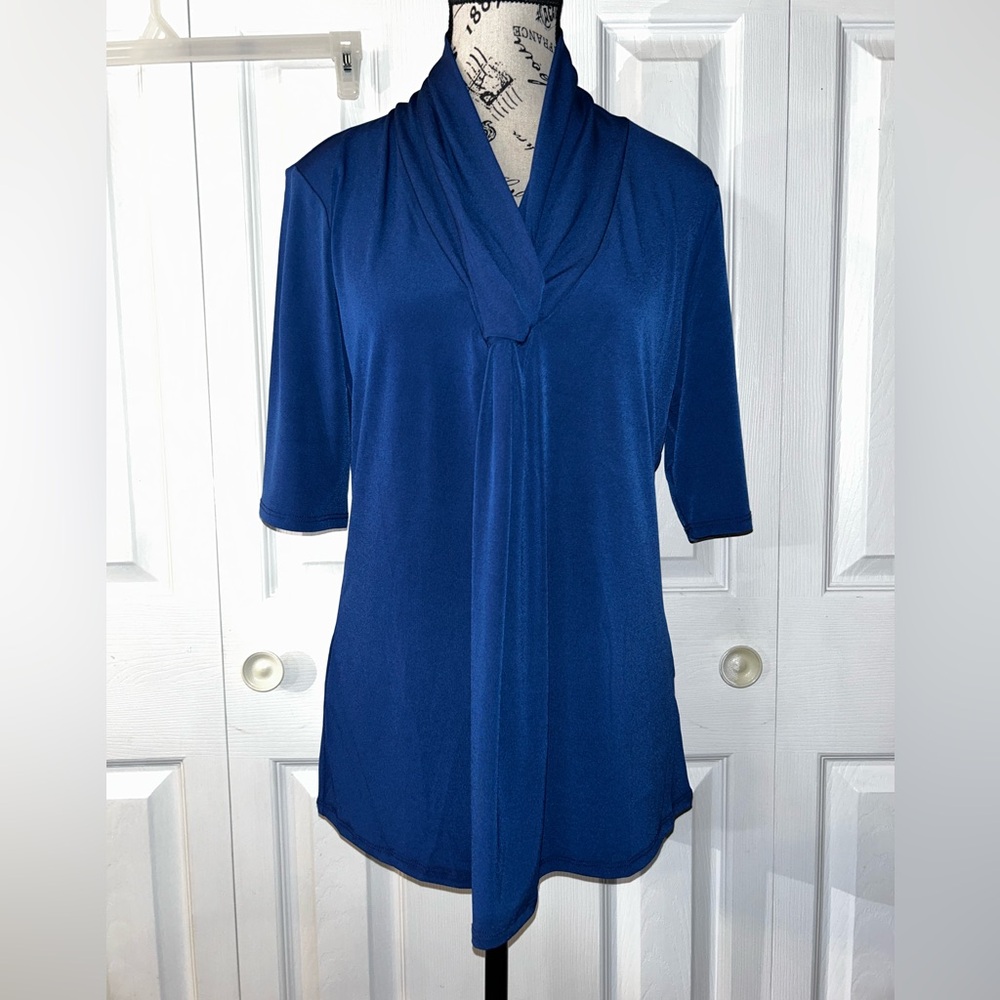 Grace Royal Blue Women's Blouse